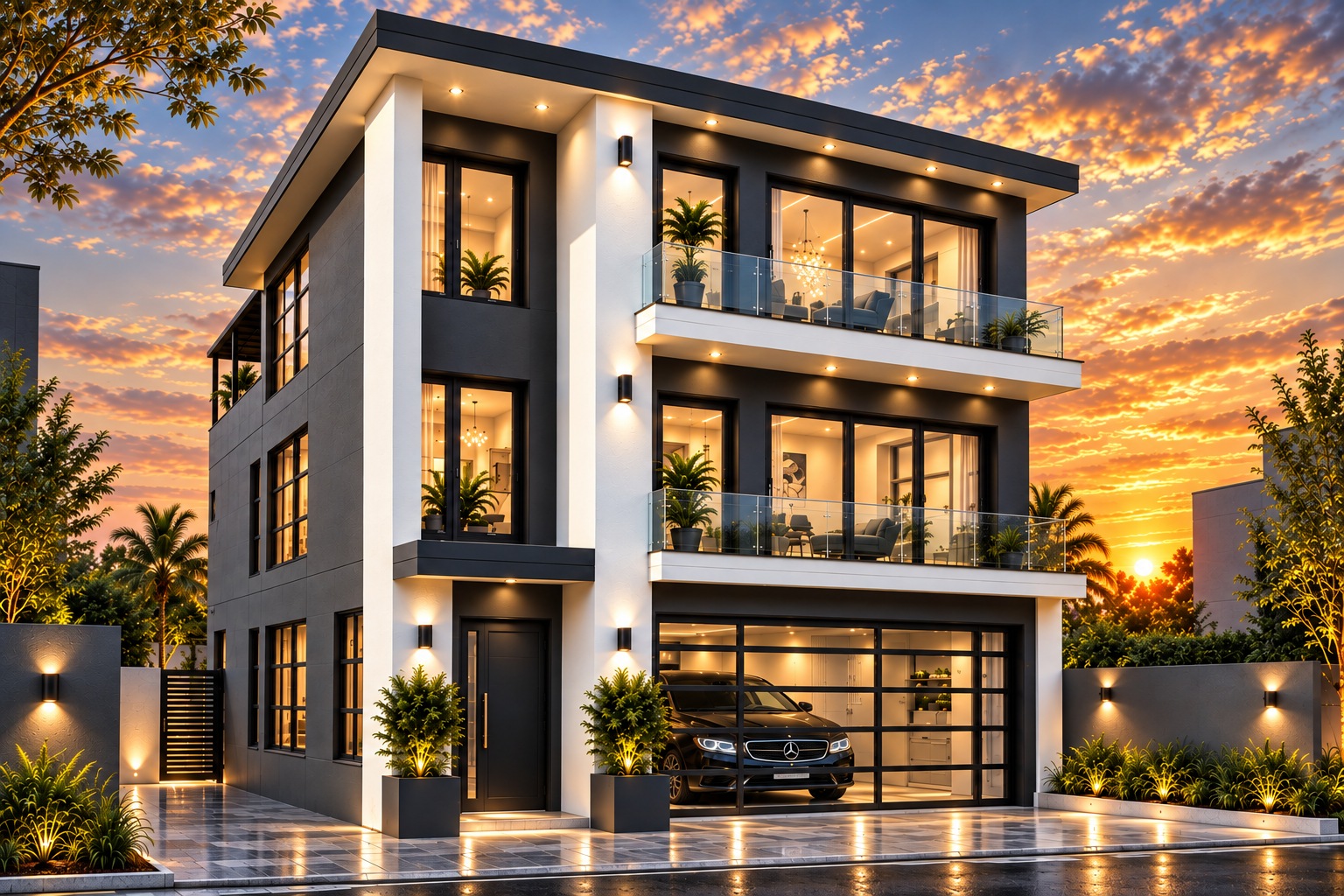 The private residence